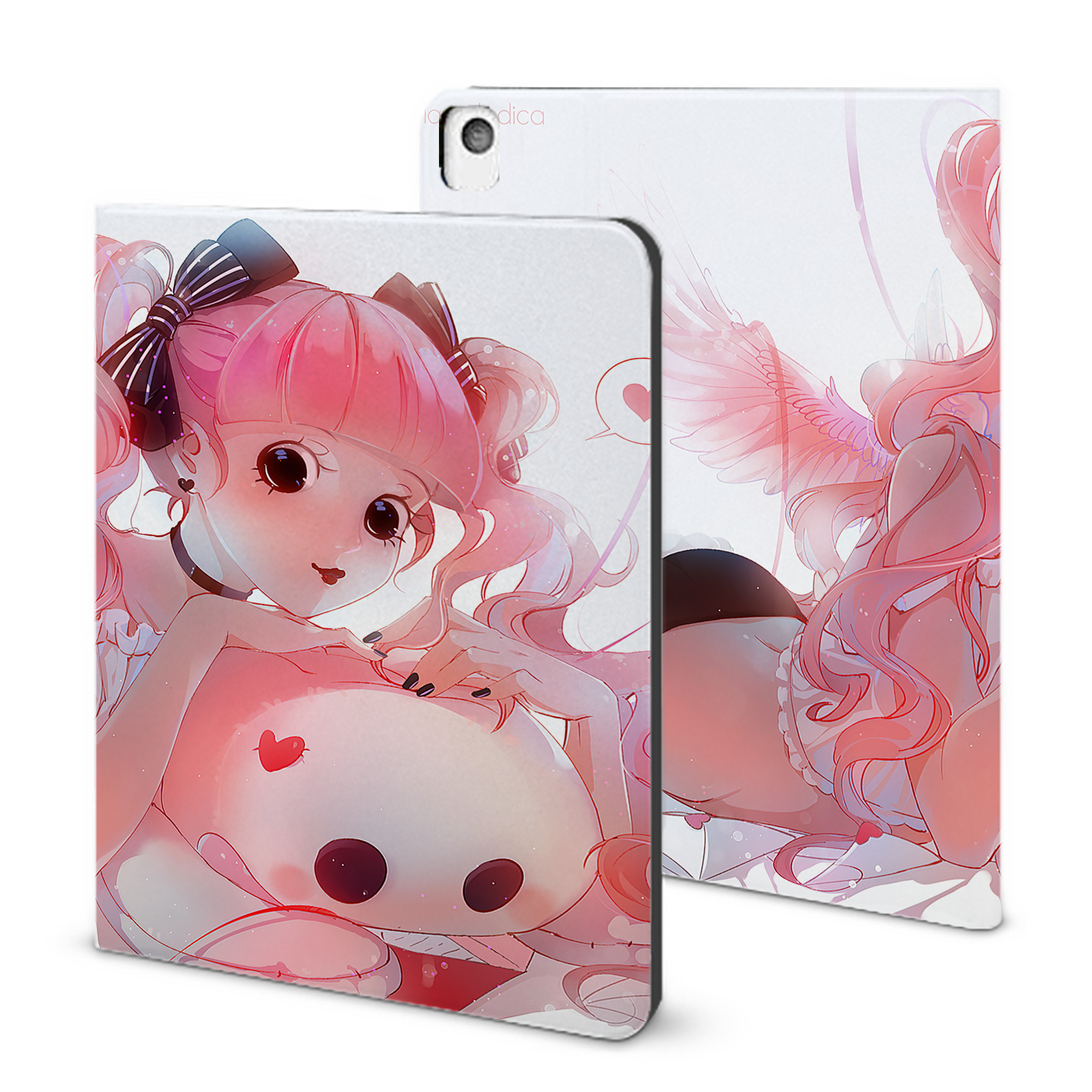 （画像用） ワンピース ONE PIECE IPadケース ペンホルダー付き ブックスタイルデザイン